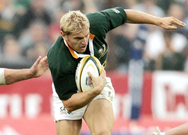 Brent Russell last played for the Springboks against Wales in 2004