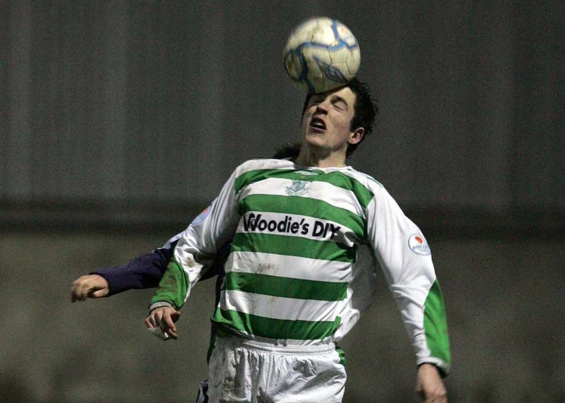 Tadhg Purcell scored the winner for Shamrock Rovers in Tuesday's game against Kilkenny City