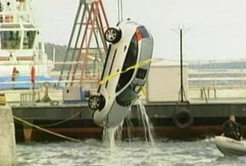 Cobh - Brother died when car went off pier