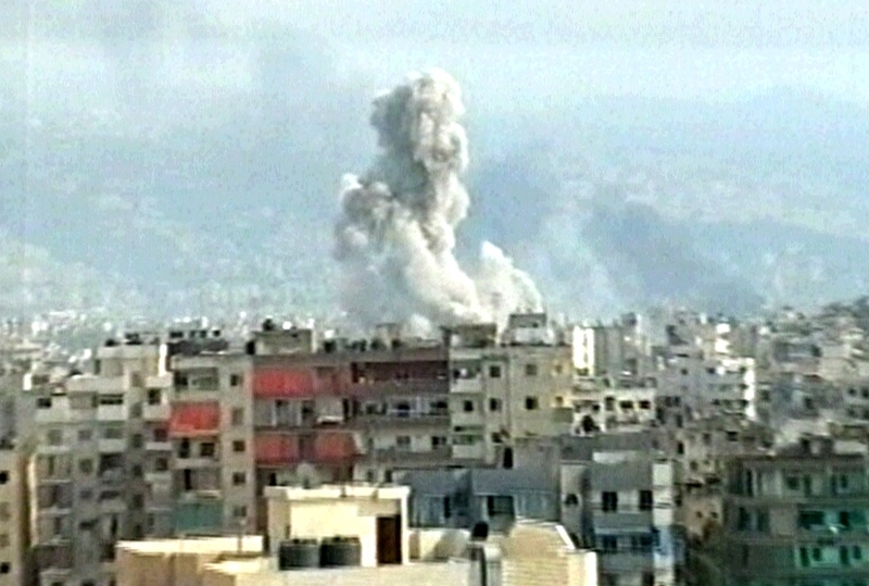 Beirut - Hit by Israeli attacks