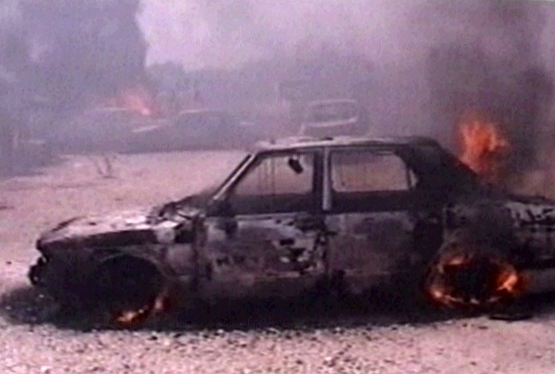 Tyre - Refugees hit by Israeli strike