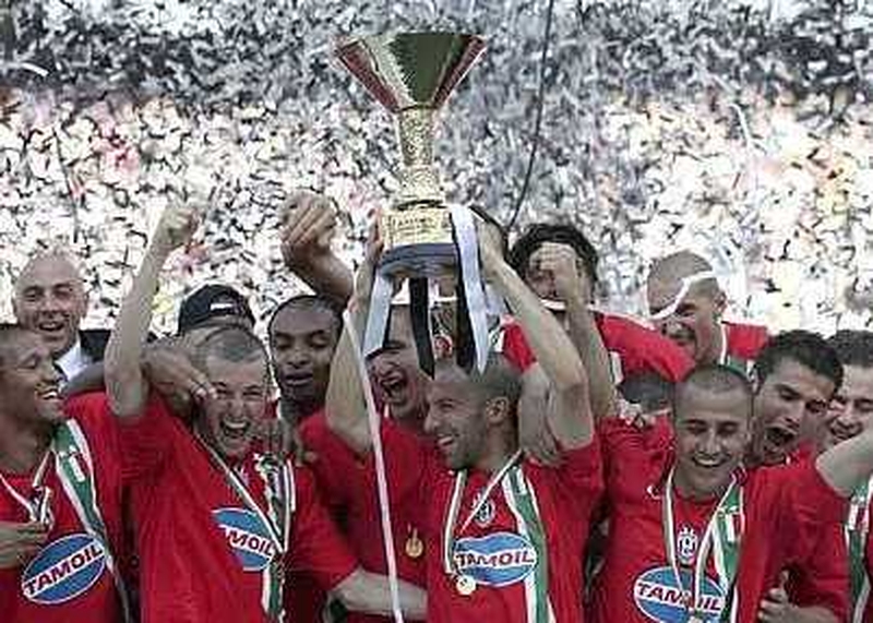 Juventus were the only side relegated after the scandal that rocked Italian football