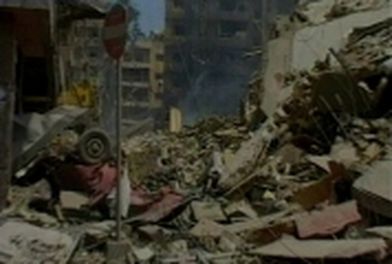 Beirut - Damage to residential areas