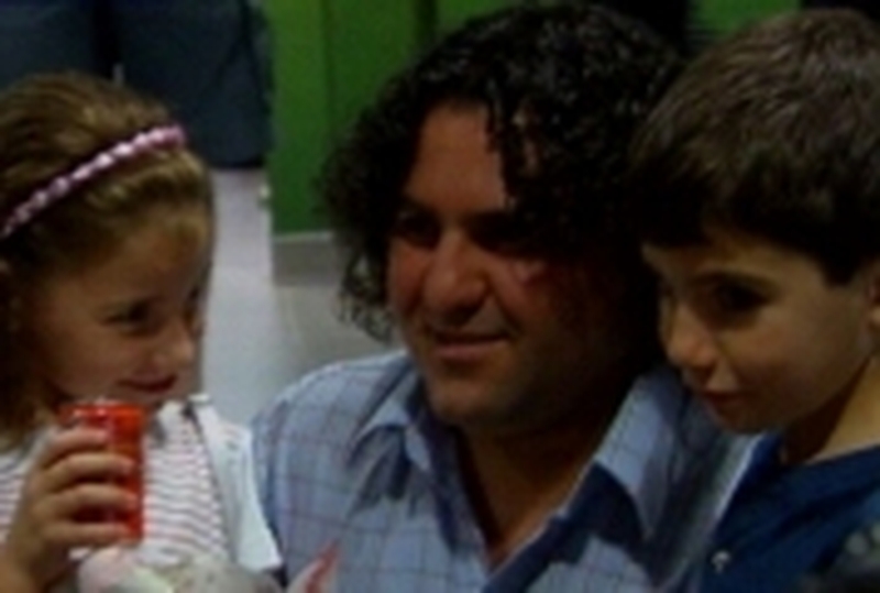 Munier Zabed - Re-united with children