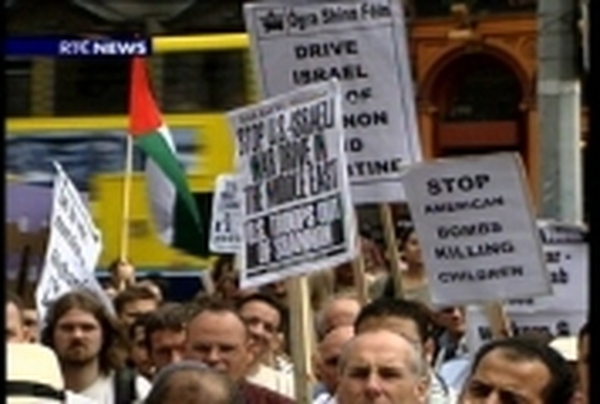 Dublin         Anti-war protest