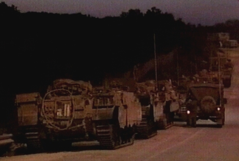 Lebanon - Israeli forces mass overnight