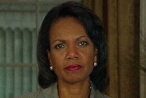Condoleezza Rice - Stopover at Shannon Airport