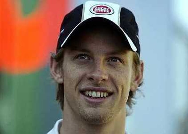 Jenson Button started 14th on the grid