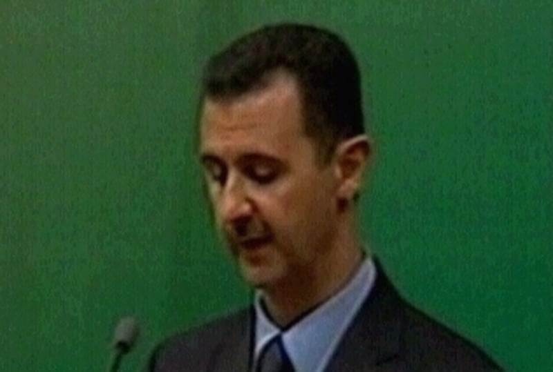 Bashir al-Assad - Hails Hezbollah 'victory'