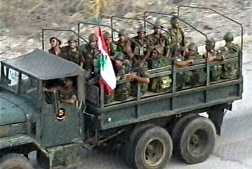Lebanon - International forces due to take over