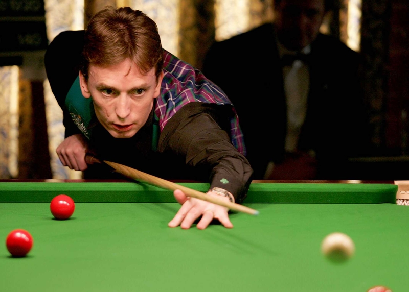 Ken Doherty is in action at the UK Championships on Monday