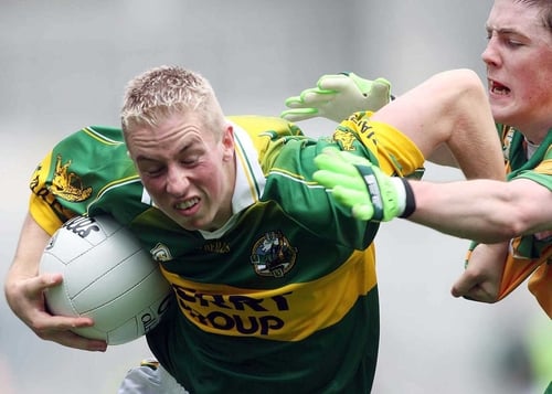 Kerry's Paddy Curran scored 1-0 6in today's MFC semi-final at Croke Park