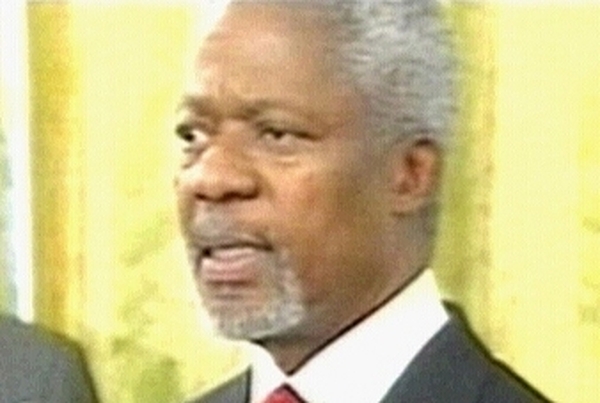 Kofi Annan - Parties accept UN mediation
