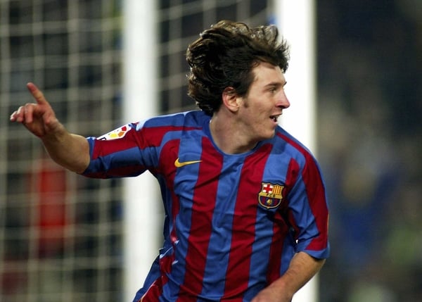 Lionel Messi scored twice to give Barcelona victory at the Nou Camp