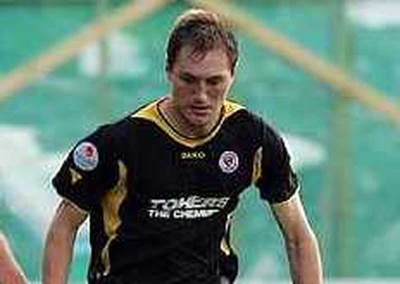 Adam Hughes netted the winner at the Showgrounds