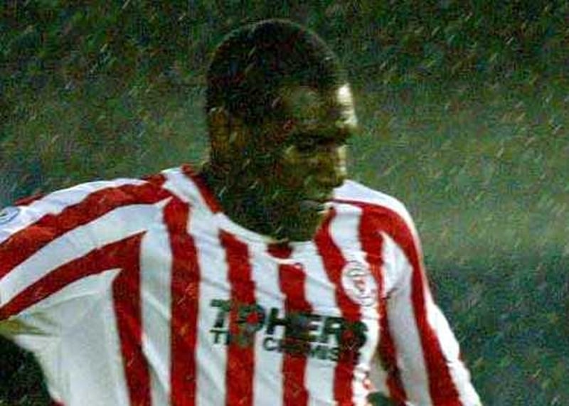 Darren Mansaram missed a chance to grab the points for the home side