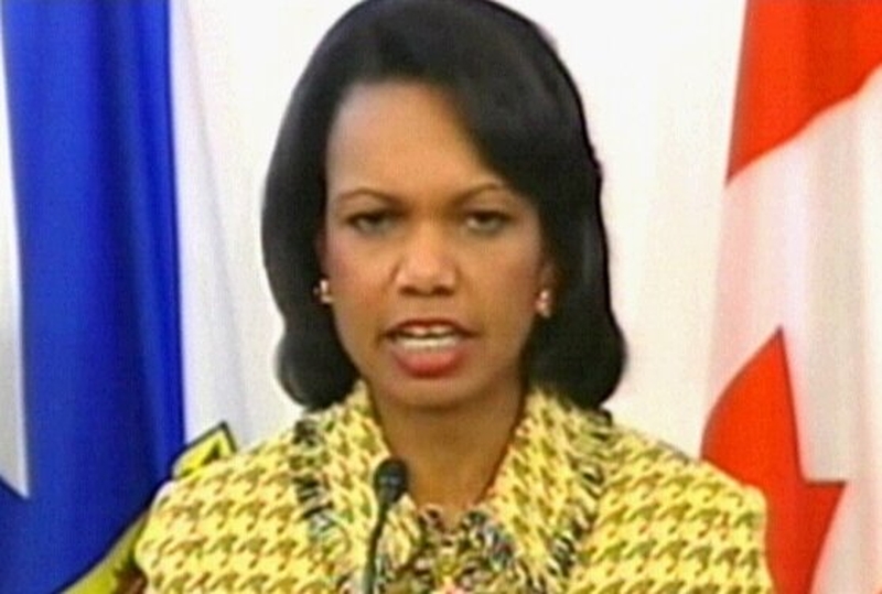 Condoleezza Rice - Sudan must co-operate with UN or confront issue