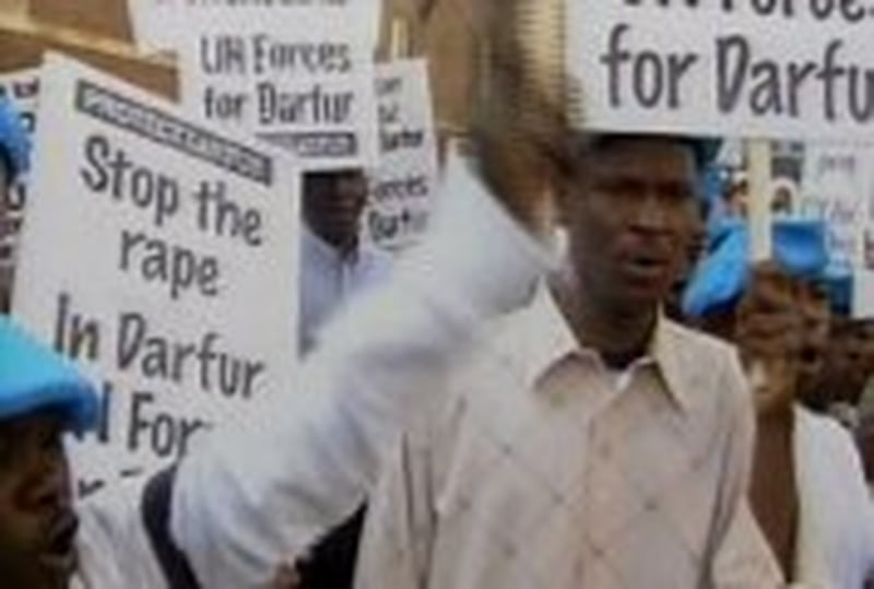 Darfur rally - Action day to highlight crisis