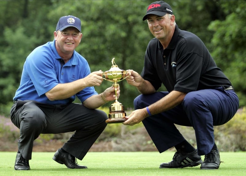 Will Ian Woosnam or Tom Lehman be taking the Ryder Cup home this evening?
