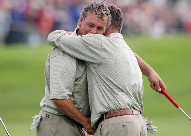 Darren Clarke &amp; Lee Westwood will be hoping to earn another point in Saturday's fourballs