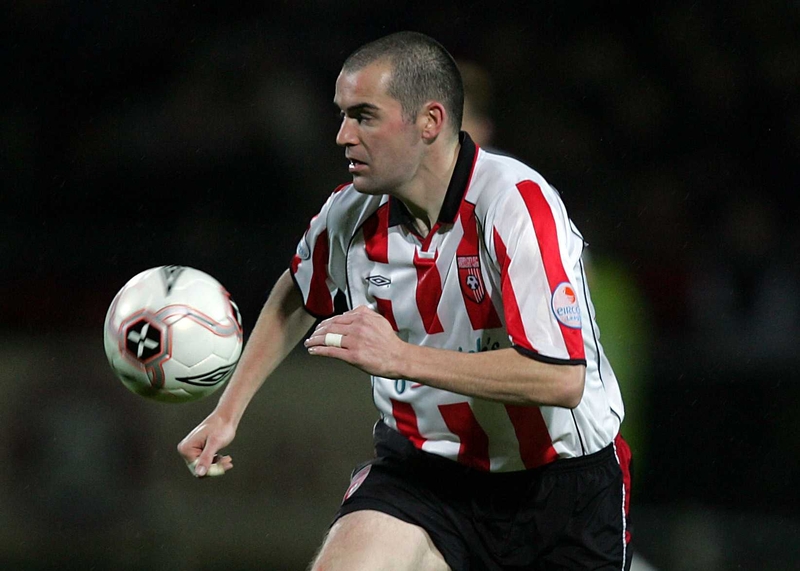Sean Hargan was among the goalscorers for Derry City