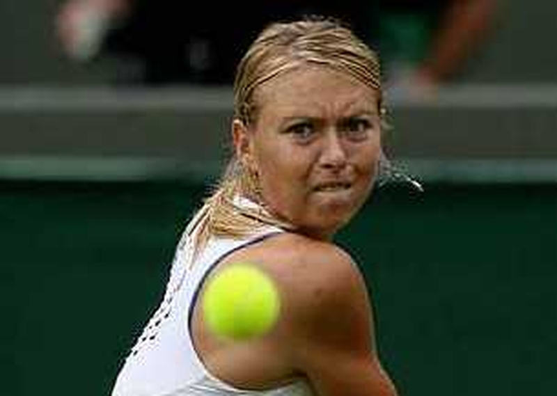 Russian star Maria Sharapova