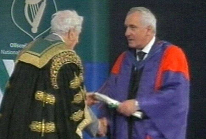 Bertie Ahern - Tension reported with McDowell