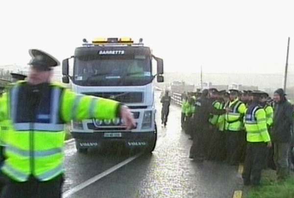 Bellanaboy, Co Mayo - More protests at terminal site