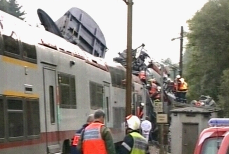 Zoufftgen - Fatal rail crash