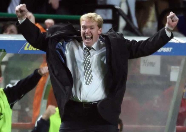 The world is a slightly brighter place for Steve Staunton today