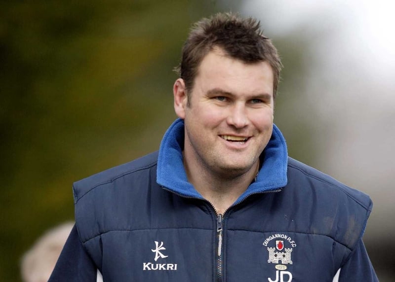 Garryowen coach Jeremy Davidson saw his side win at Dungannon on Saturday