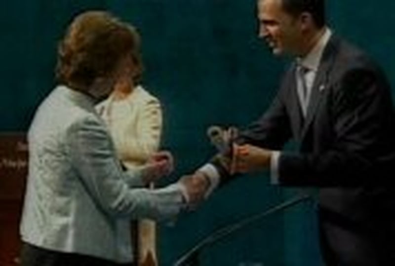 Mary Robinson - Prince of Asturias prize