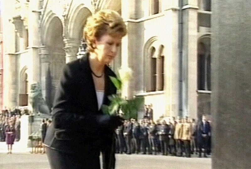 Mary McAleese - At Hungarian commemoration