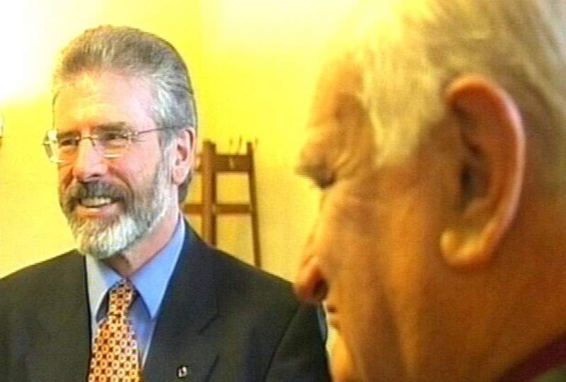 Gerry Adams, Robin Eames - First formal meeting