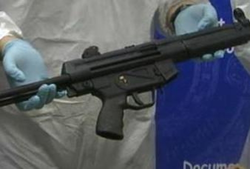 Garda raid - Weapons were found