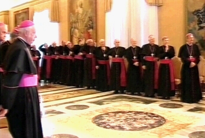 Irish Hierarchy - Meeting Pope Benedict