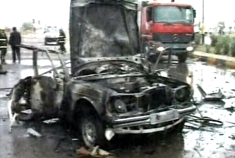 Baghdad - Three die in car bombing