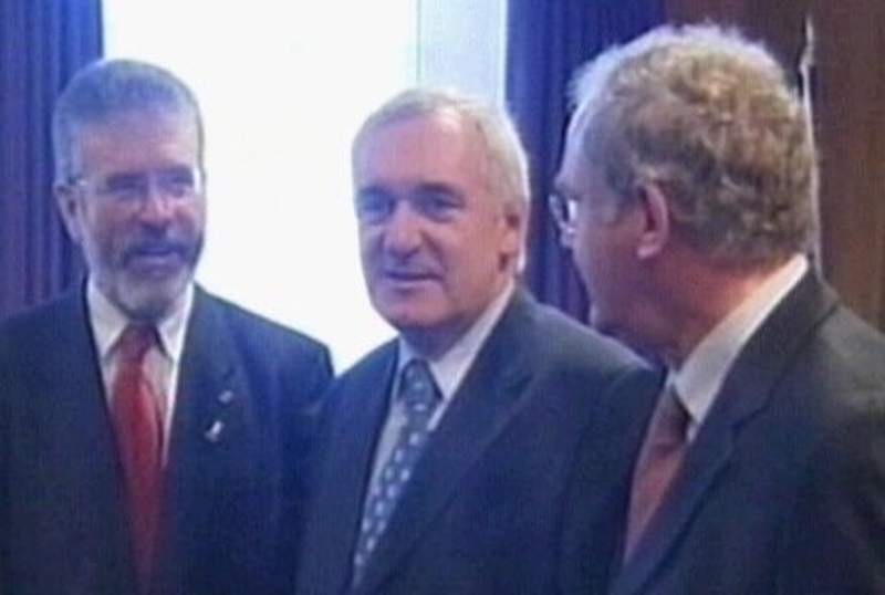 Dublin - SF leaders meet Ahern