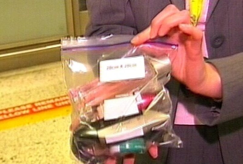 Liquids - Must be in transparent bag