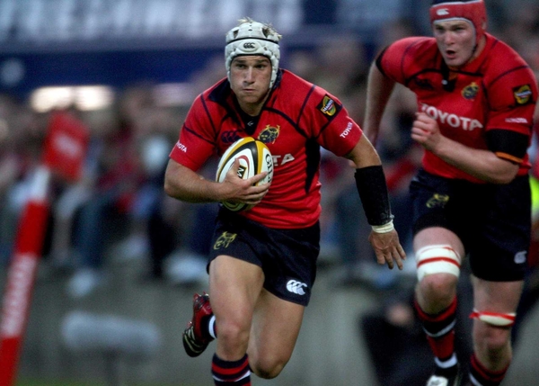 Jeremy Manning started at out-half for Munster on Sunday