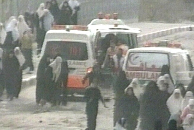 Beit Hanoun - Women killed in siege at mosque