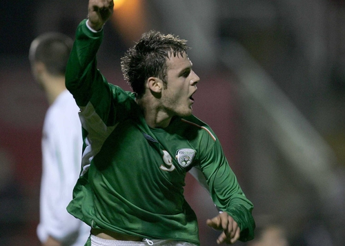 Anthony Stokes is expected to line out for the Irish Under-19 side