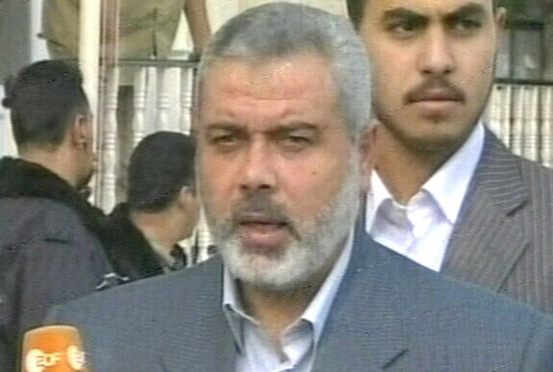 Ismail Haniyeh - PM steps down as part of deal