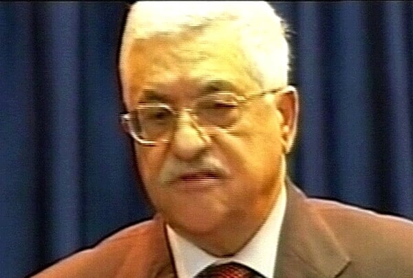 Mahmoud Abbas - Rocket attacks hampering peace efforts
