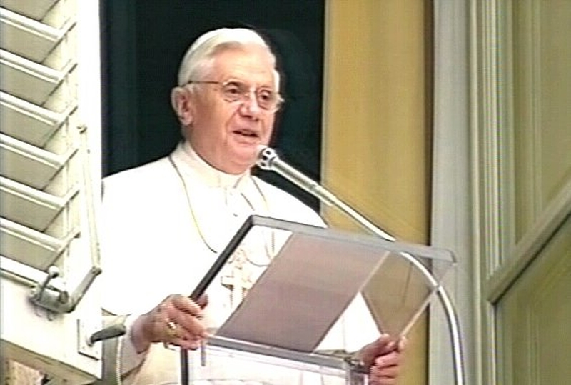 Pope Benedict - World Day of Peace statement