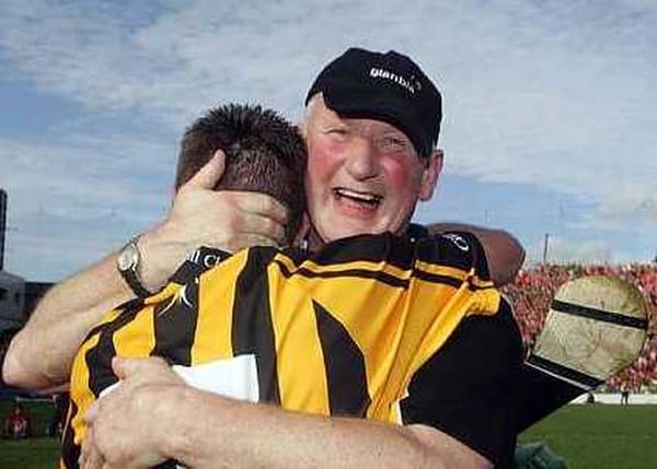 Brian Cody celebrates leading Kilkenny to their 29th All-Ireland crown in September