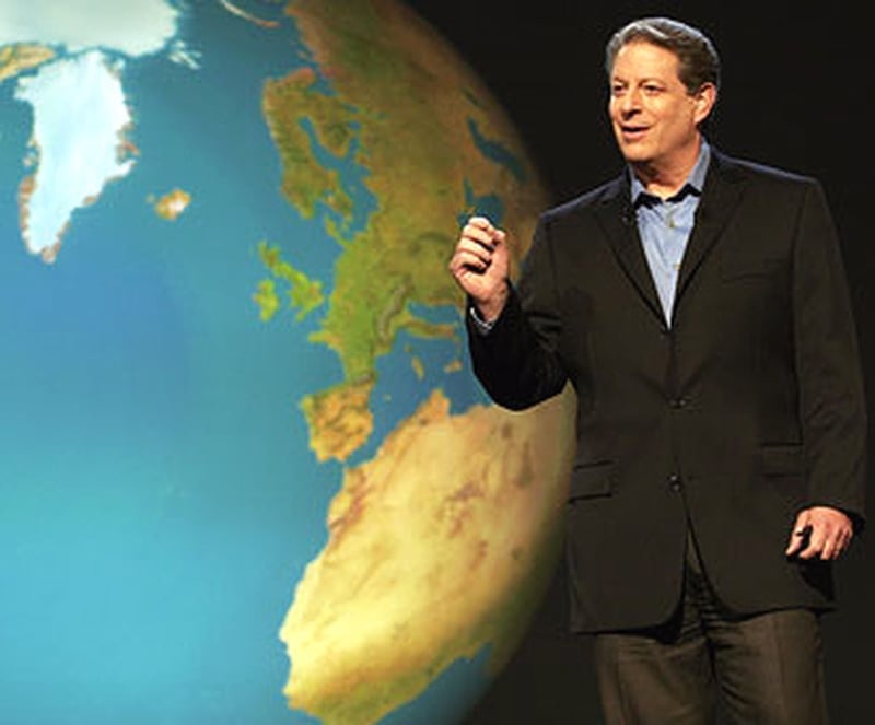 Al Gore - Climate change campaign praised