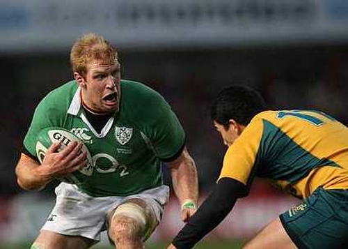 Paul O'Connell's try against the Pacific Islanders was the last at Lansdowne Road before renovation work begins in January