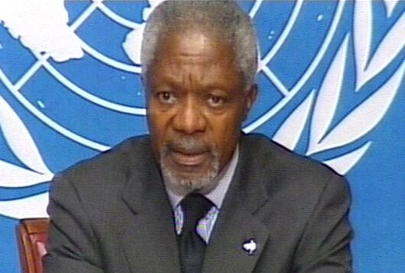 Kofi Annan - Iraq is in a civil war