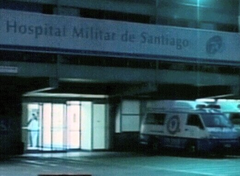 Santiago hospital - Pinochet being treated